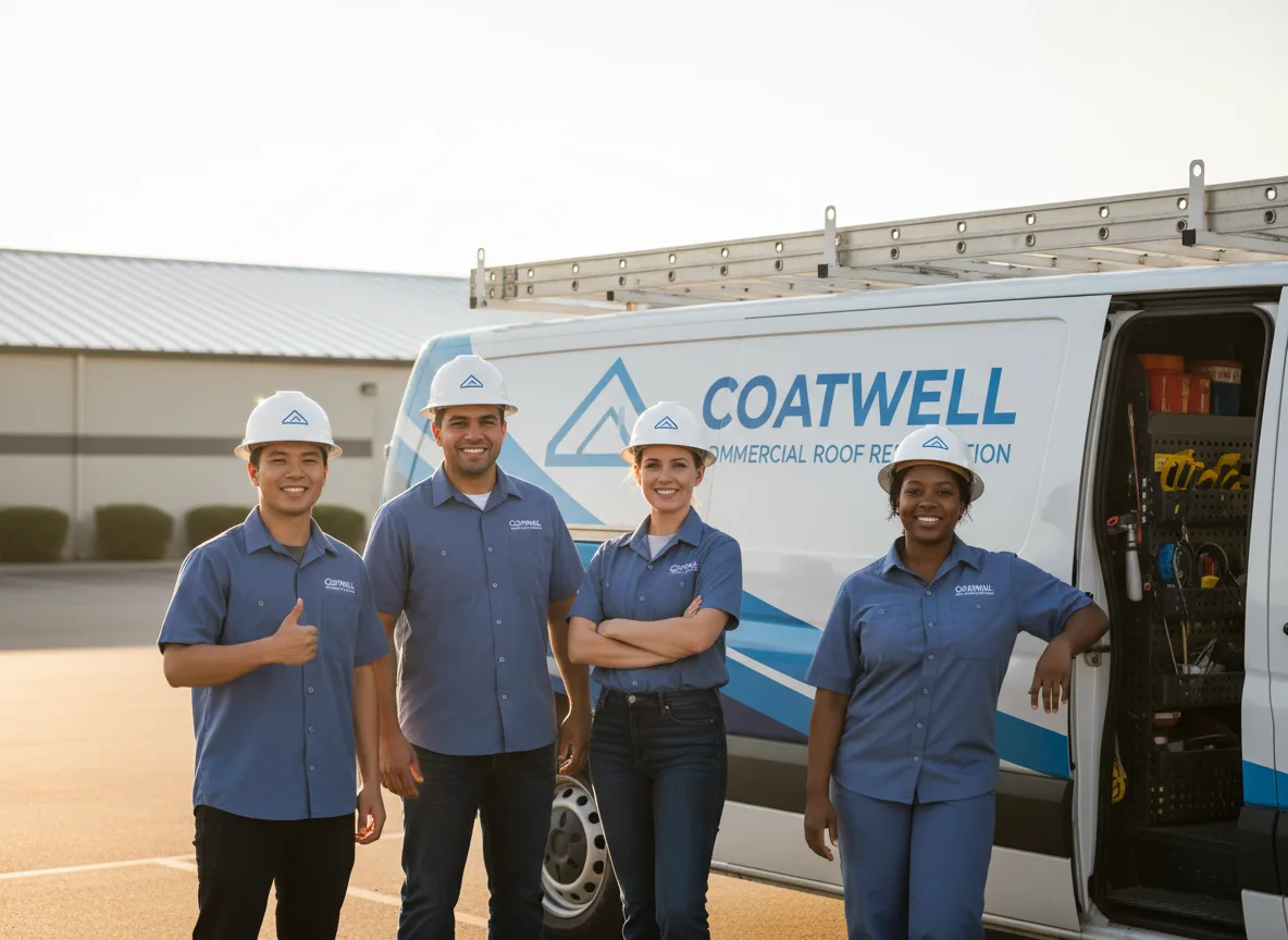 Commercial roof coating company in Lando, SC